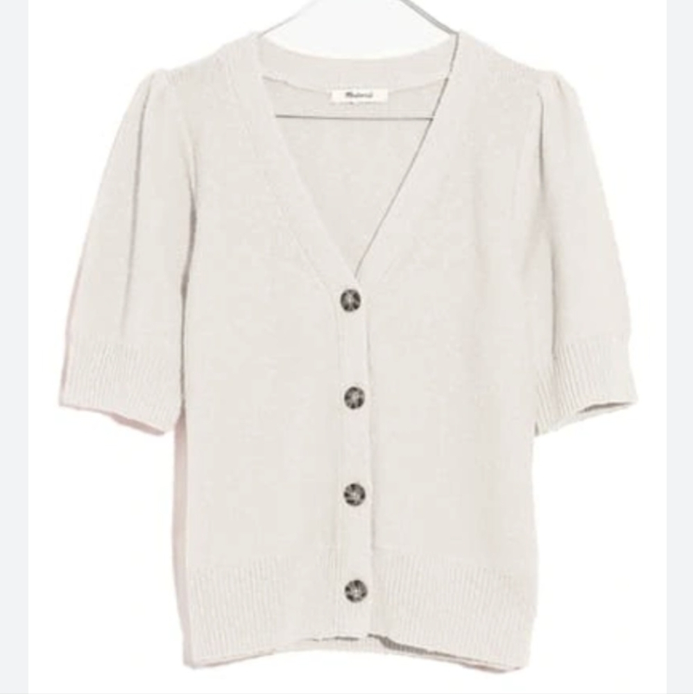 Madewell Short Sleeve Cardigan